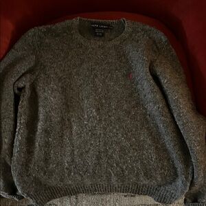 Ralph Lauren Charcoal Crewneck Sweater Men’s